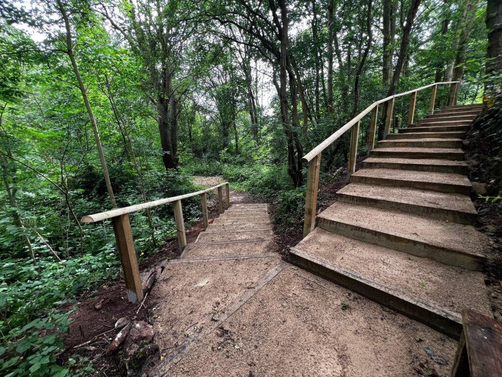 Access improvement works carried out by Habitat Works at Potteric Carr